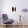 Dual Entities: Abstract Acrylic Print for Striking Office Wall Decor