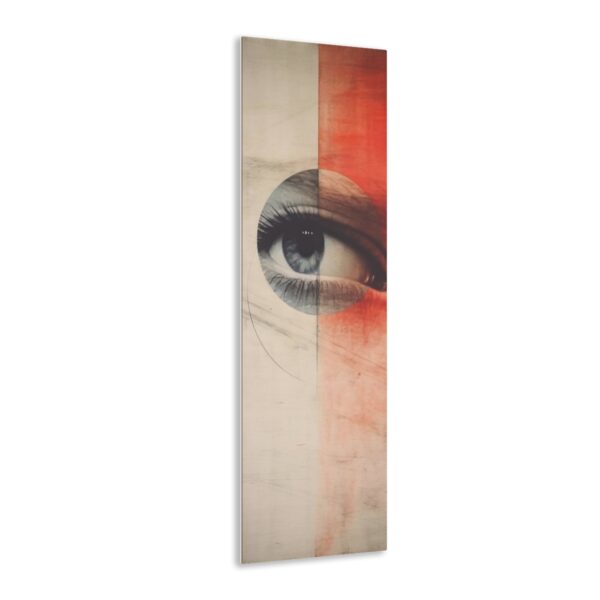 Mystic Vision: Abstract Soul Eye Acrylic Print
