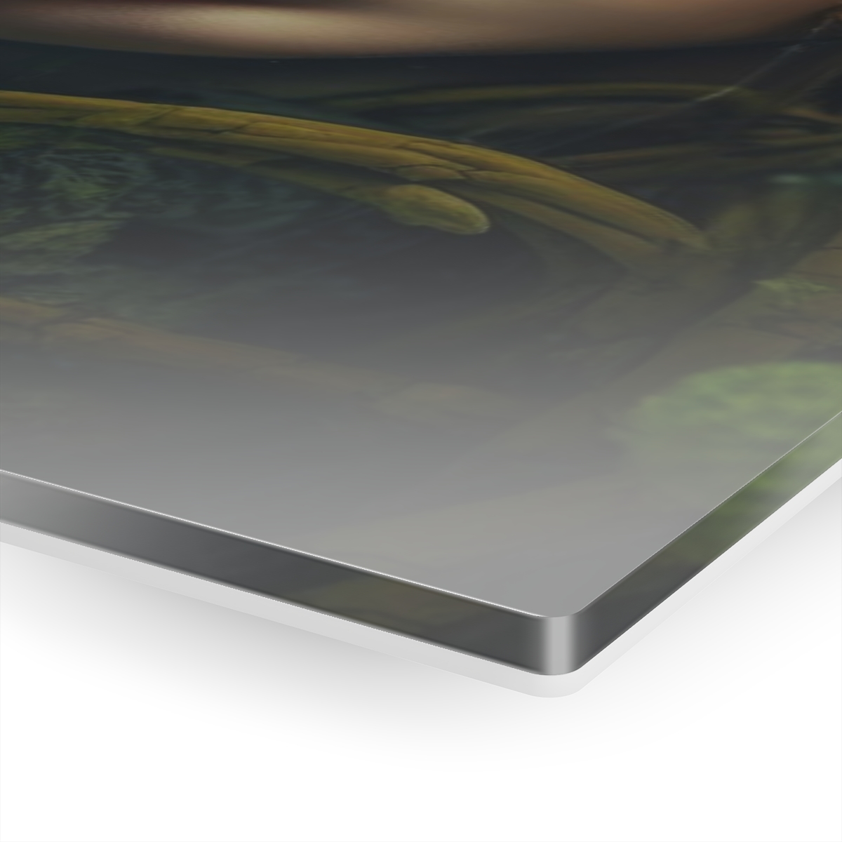 Seaweed Girl: Abstract Oceanic Delight - Acrylic Print for Wall Art Decor & Office Wall Decor