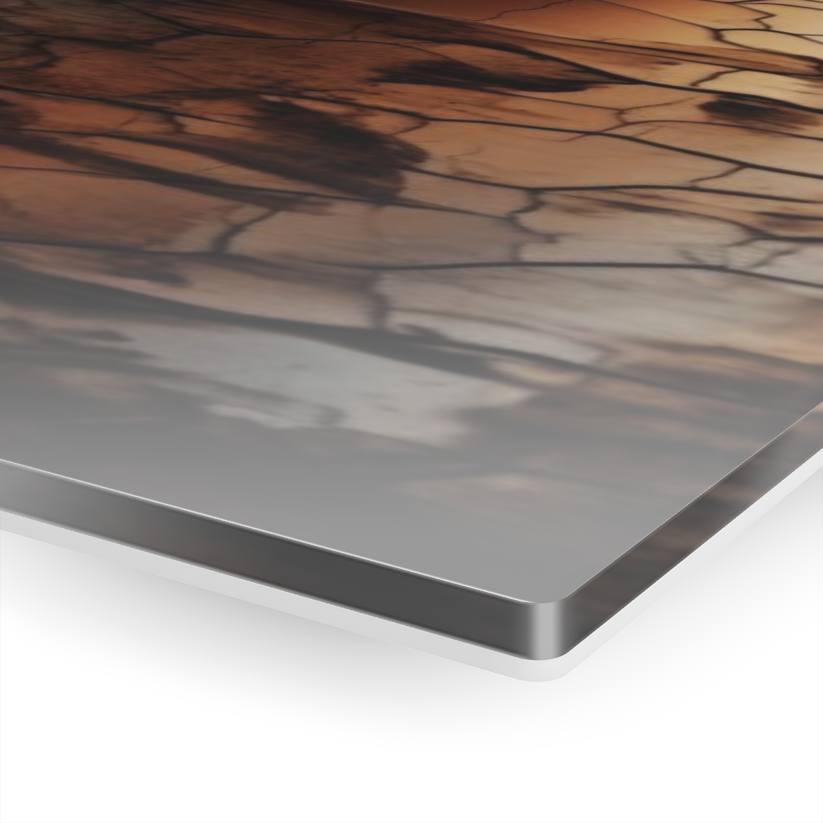 Vibrant Essence: Abstract Life's Reflection Acrylic Print