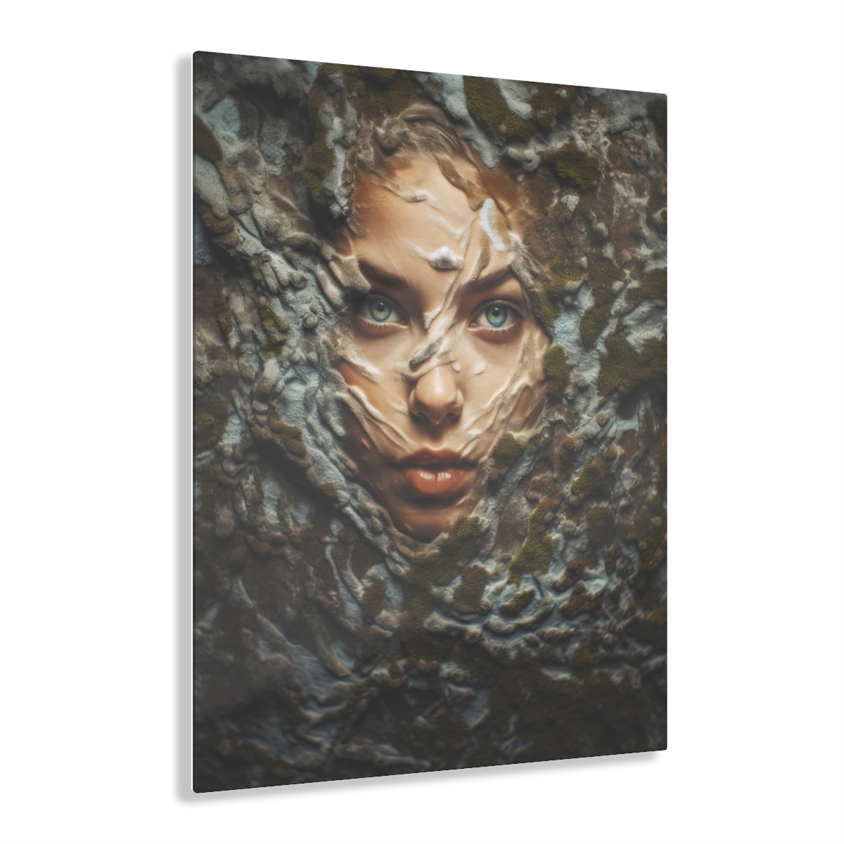 Liberated Essence: Abstract Life's Embrace Acrylic Print