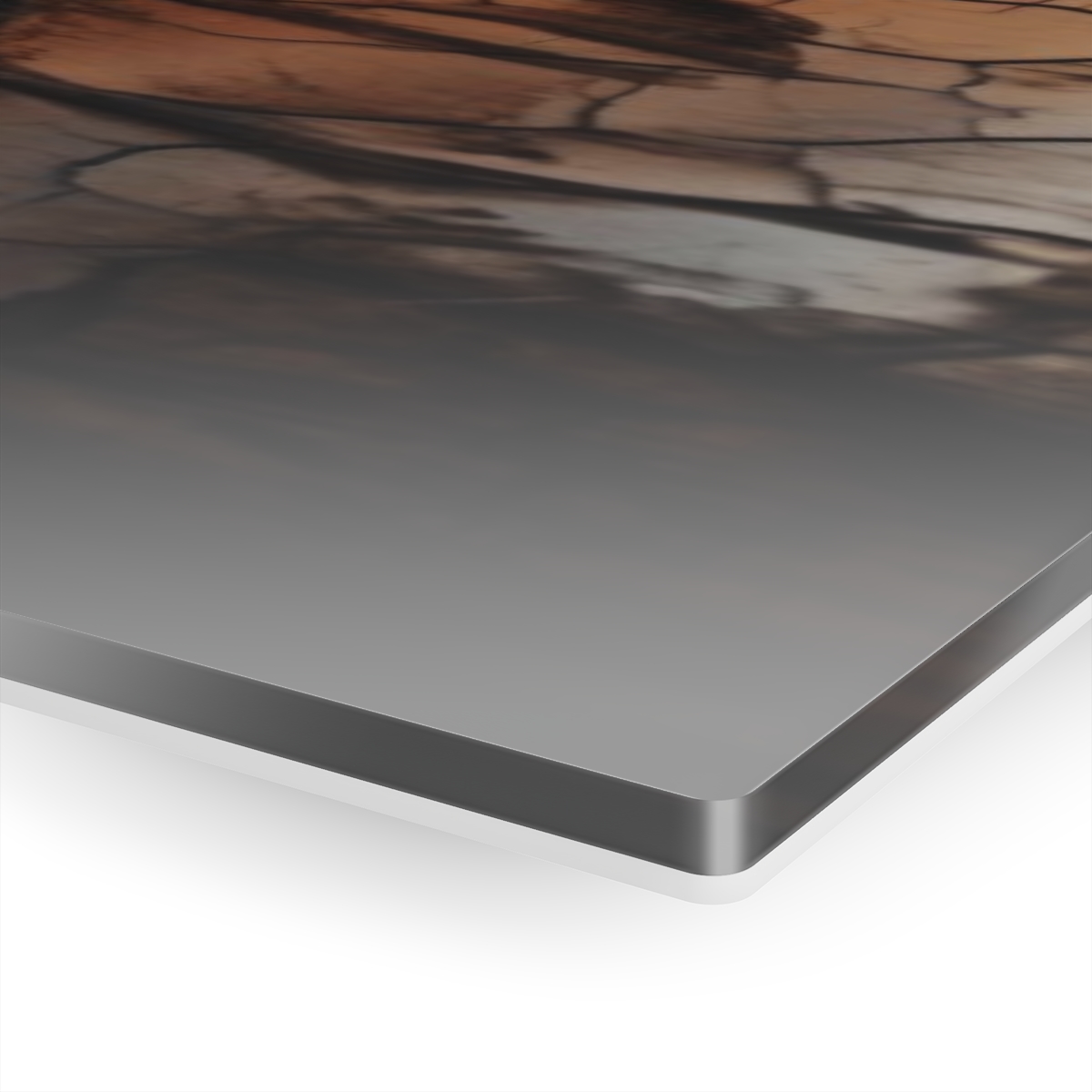 Vibrant Essence: Abstract Life's Reflection Acrylic Print