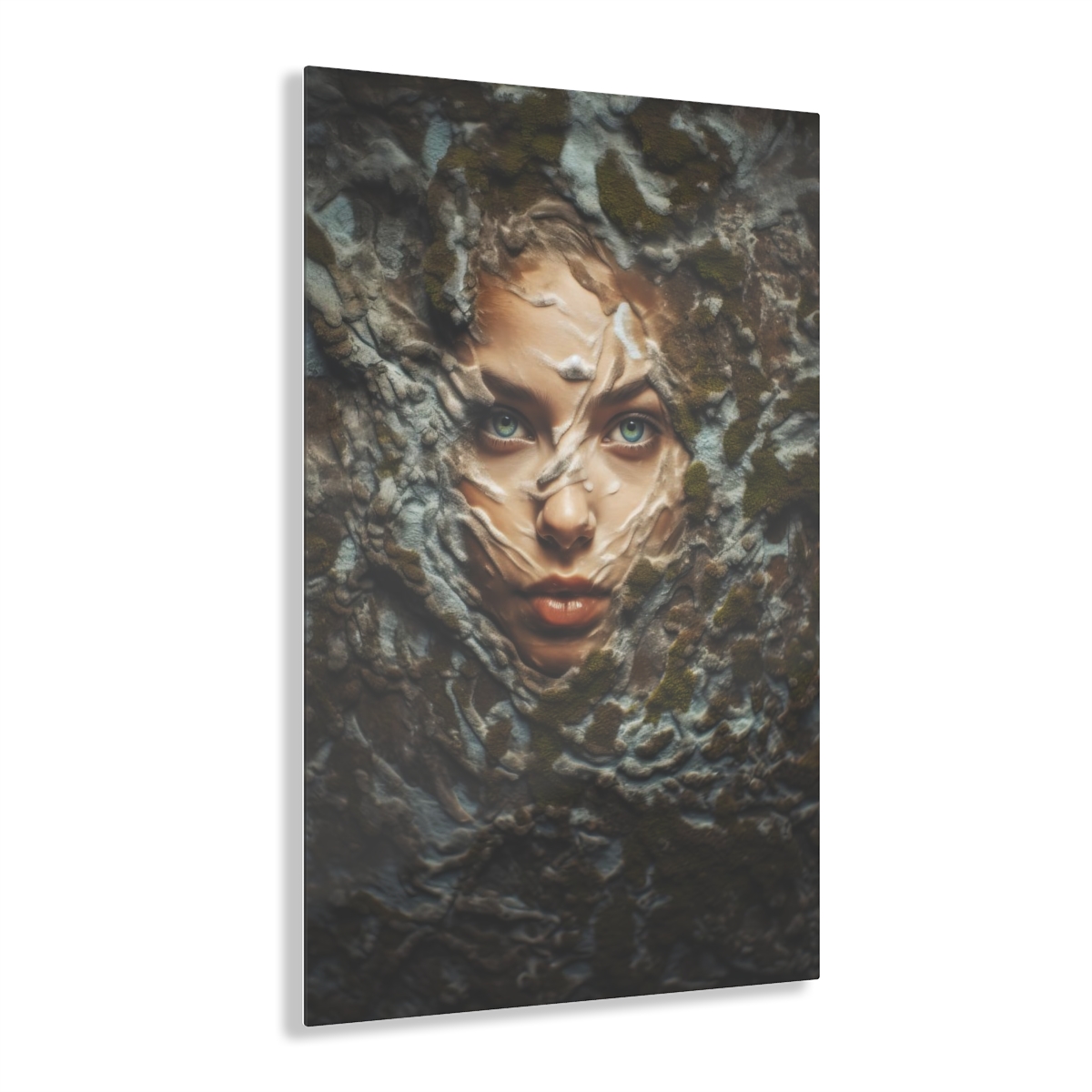 Liberated Essence: Abstract Life's Embrace Acrylic Print