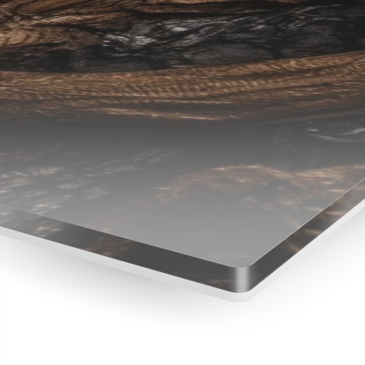 Eternal Moments: Abstract Acrylic Print for Office Wall Decor