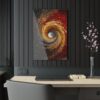 Swirling Abstract: Acrylic Print for Wall & Office Décor