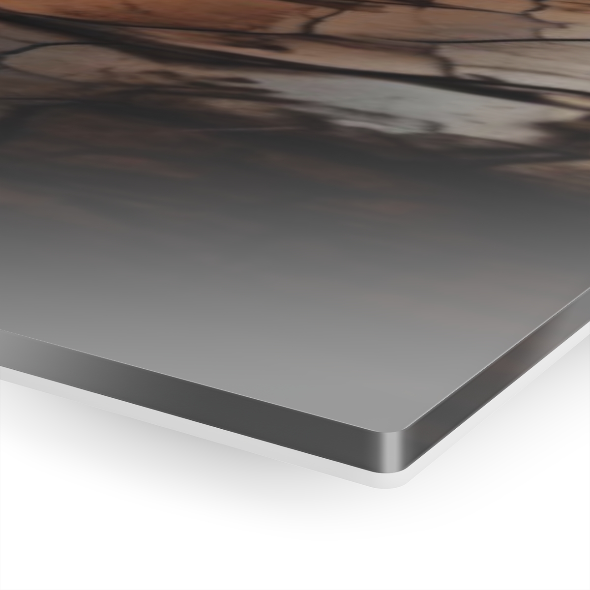 Vibrant Essence: Abstract Life's Reflection Acrylic Print