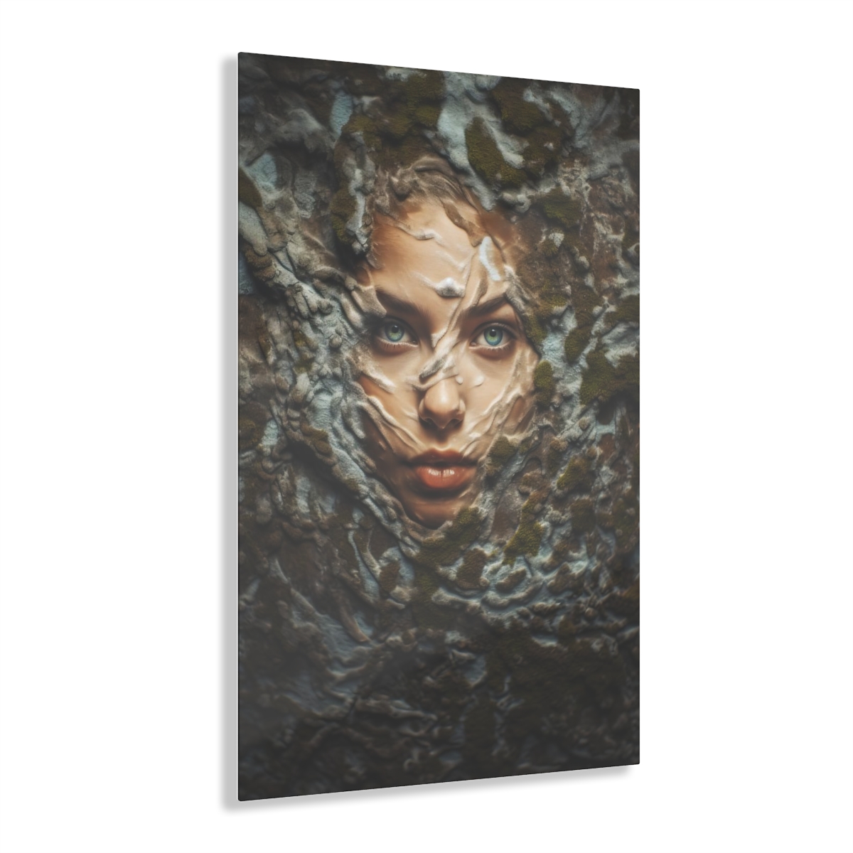 Liberated Essence: Abstract Life's Embrace Acrylic Print