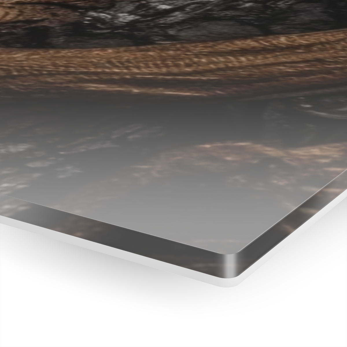 Eternal Moments: Abstract Acrylic Print for Office Wall Decor