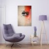 Mystic Vision: Abstract Soul Eye Acrylic Print
