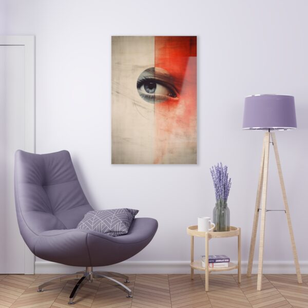 Mystic Vision: Abstract Soul Eye Acrylic Print