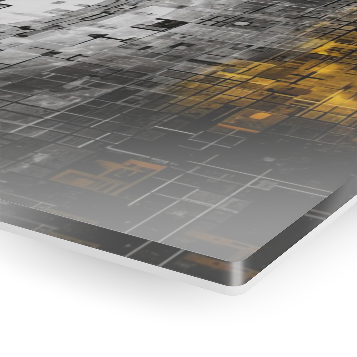 78311-22.jpg Abstract Life Map: Enlightened Journey Acrylic Print