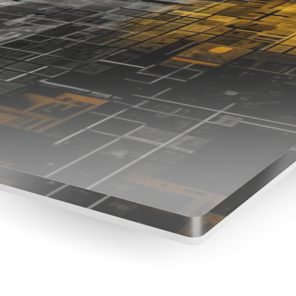 78313-22.jpg Abstract Life Map: Enlightened Journey Acrylic Print