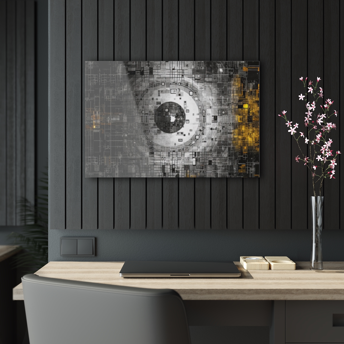 78313-23.jpg Abstract Life Map: Enlightened Journey Acrylic Print