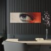 Mystic Vision: Abstract Soul Eye Acrylic Print