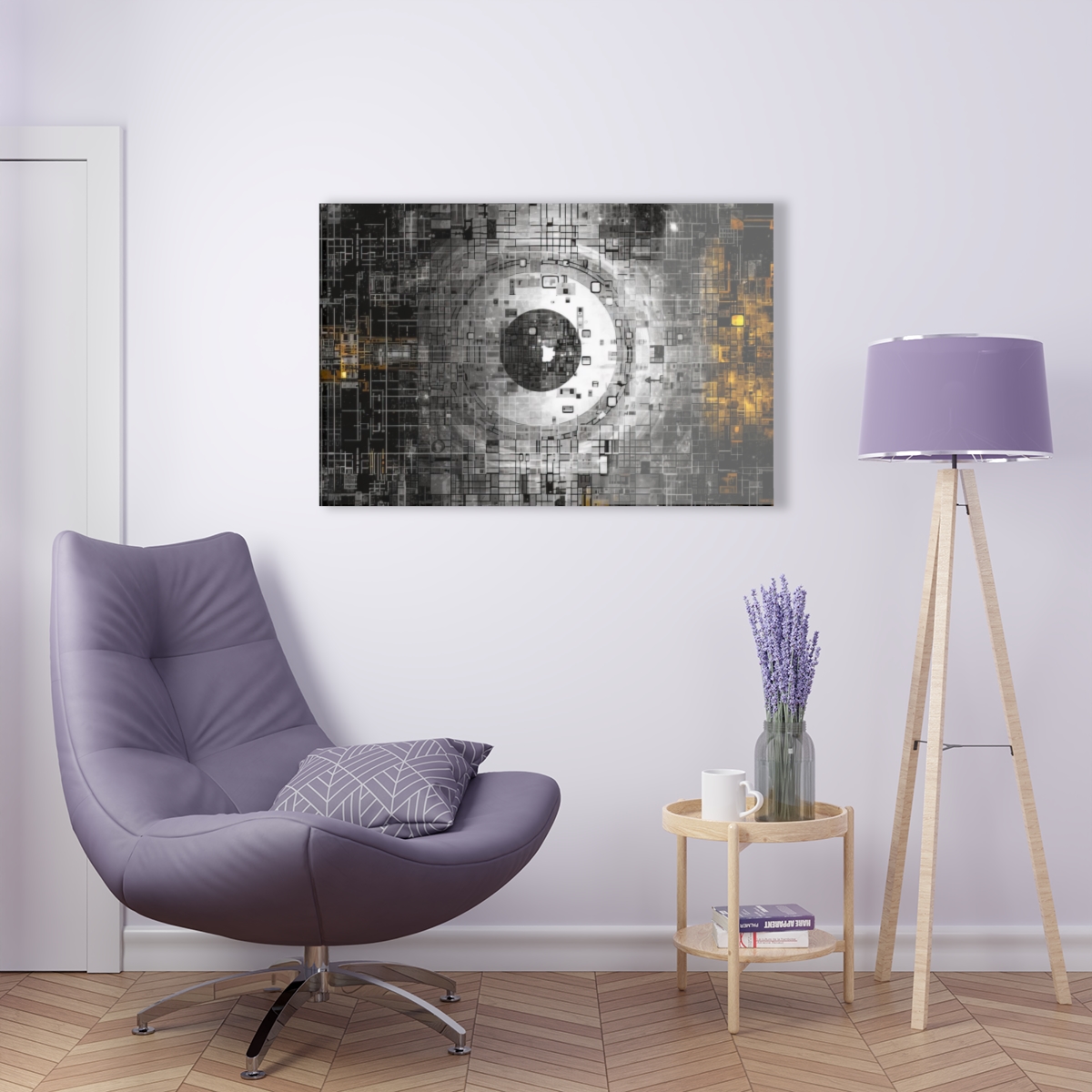 78315-24.jpg Abstract Life Map: Enlightened Journey Acrylic Print