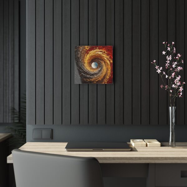 Swirling Abstract: Acrylic Print for Wall & Office Décor