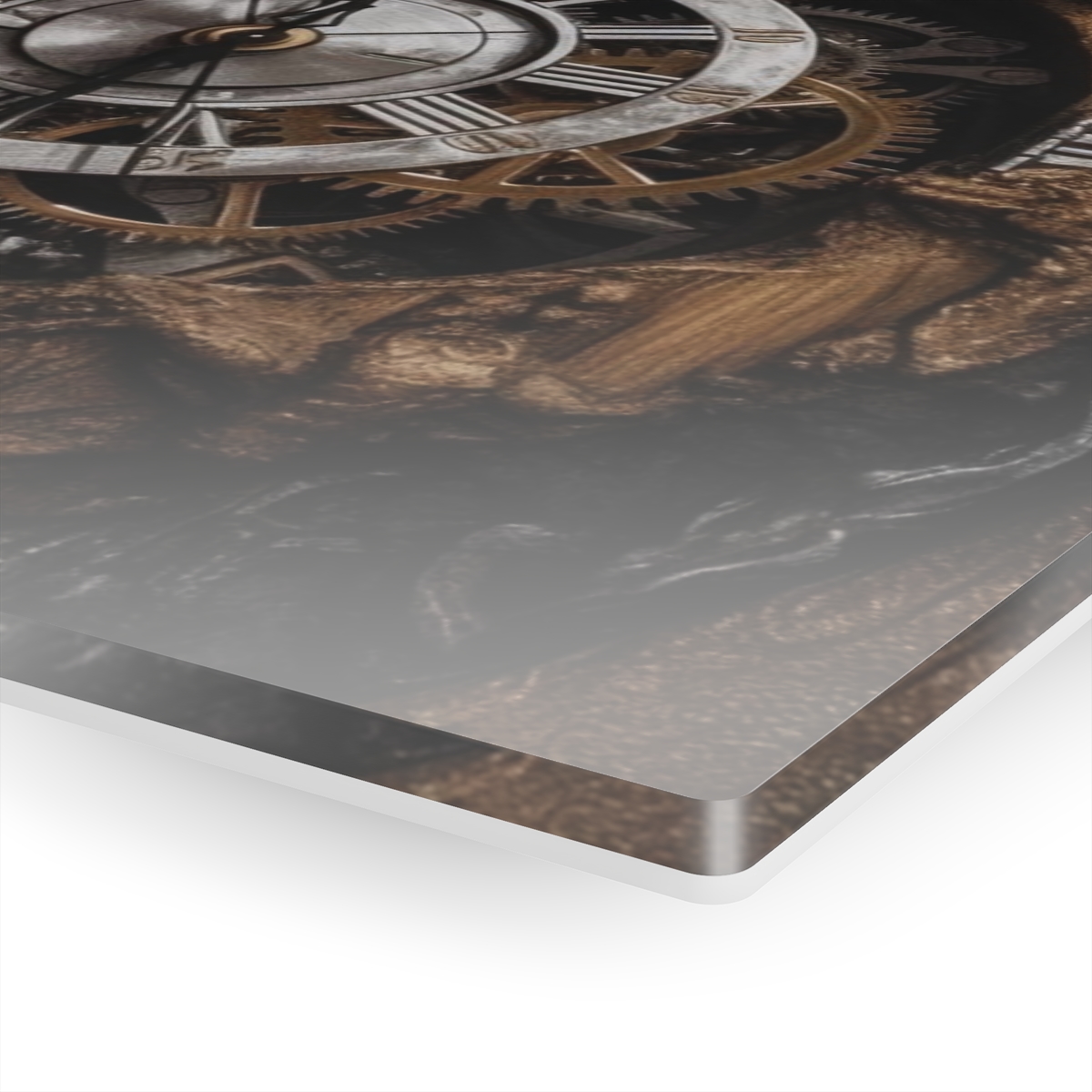 Eternal Moments: Abstract Acrylic Print for Office Wall Decor